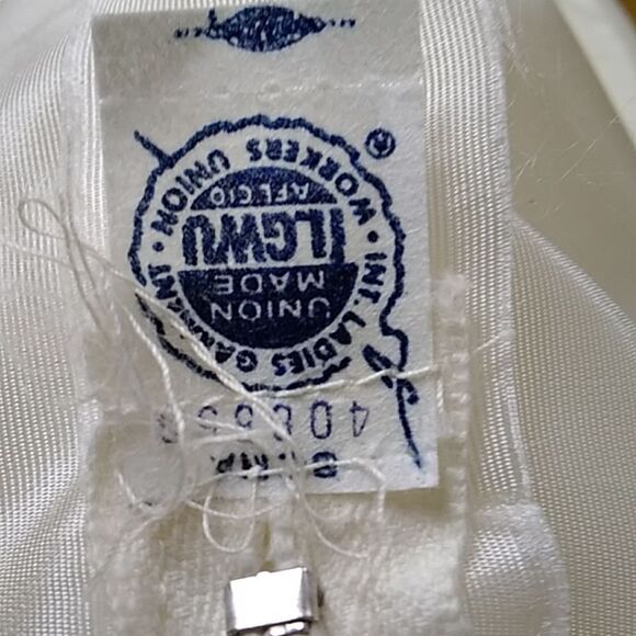 VTG Christine Gowns Panorama City California Wedding W Dress Sz 10 Ivory Color - Picture 16 of 16